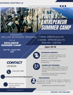 Youth Entrepreneur Summer Camp 1 Week (Toronto)